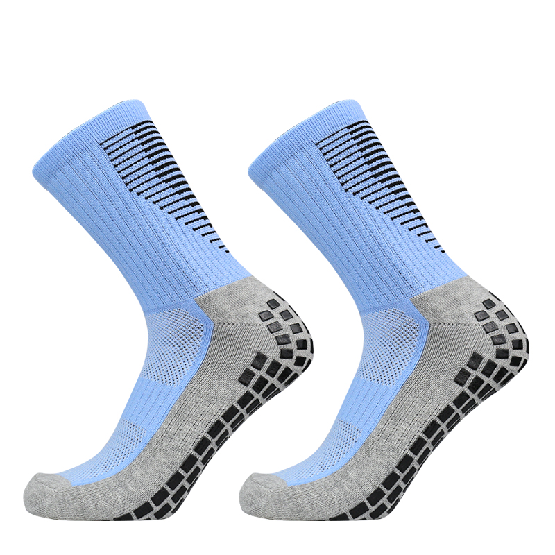 calcetines antideslizantes azul claro
