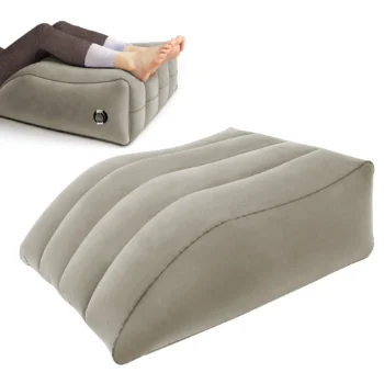 almohada para elevar piernas hinchable